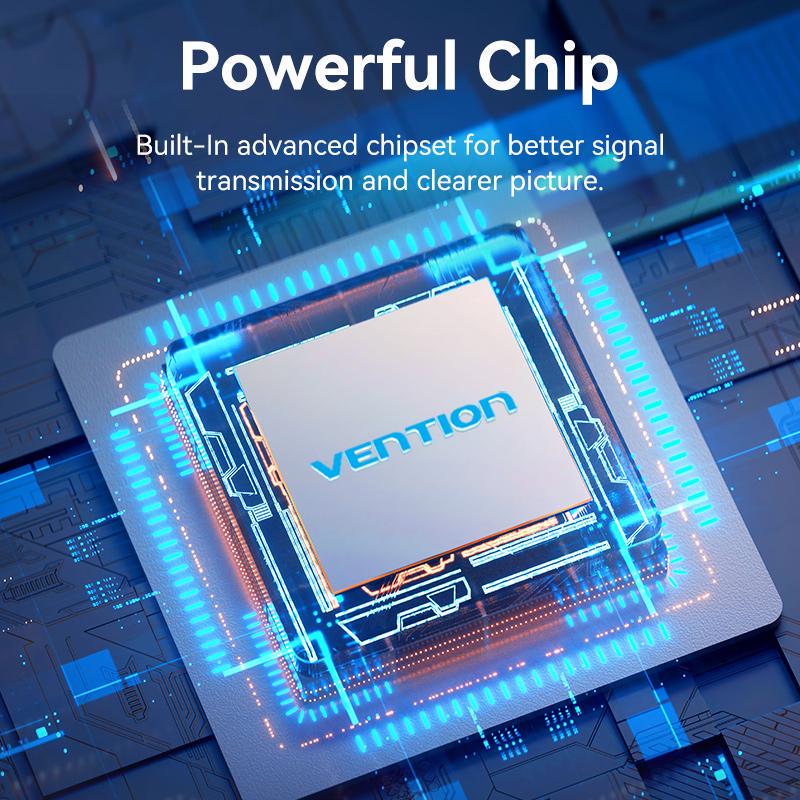 Перемикач Vention HDMI 2.1 8K 60Hz, 4K 120Гц двонаправлений 8K Switcher Сірий (AKPH0) - фото 16