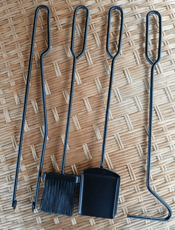 Набір для каміну кований LOFT №8 Чорний (28151071) - фото 4 Набір для каміну кований LOFT №8 Чорний (28151071) - фото 4