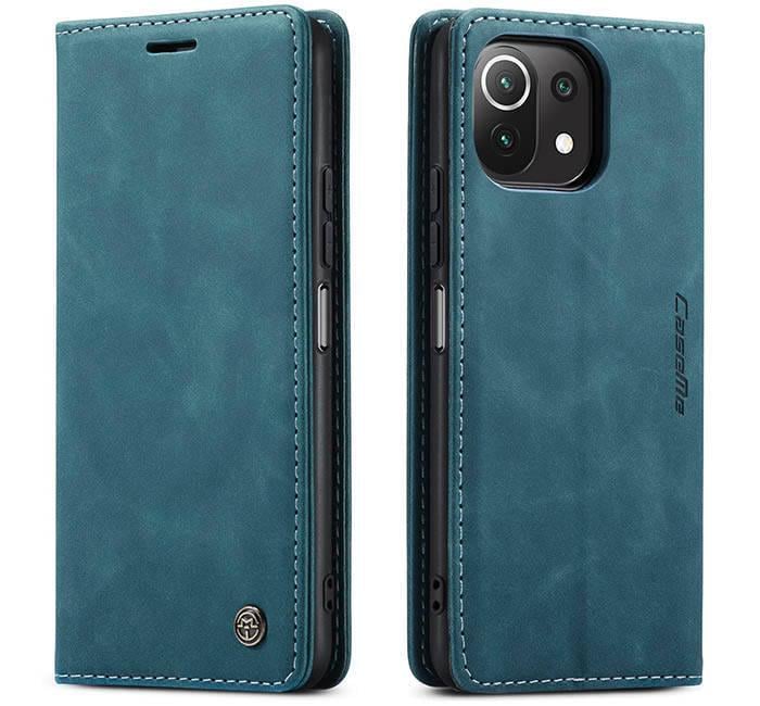 Чехол книжка с магнитом  CaseMe для  Xiaomi Mi 11 Lite 5G Sea Green (24812-56)