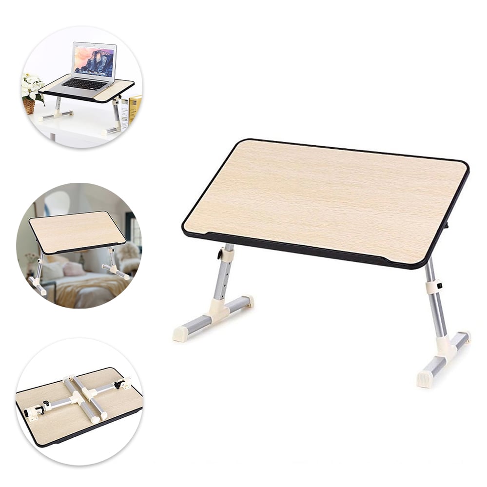 Столик для ноутбука деревянный складной Laptop Table Desk A8 52х30 см (120.385) - фото 7