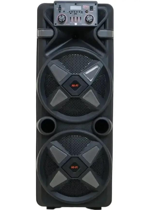 Колонка аккумуляторная акустическая TMG ZQS-12203 с Bluetooth и 1 микрофоном 80 Вт (2104619540)