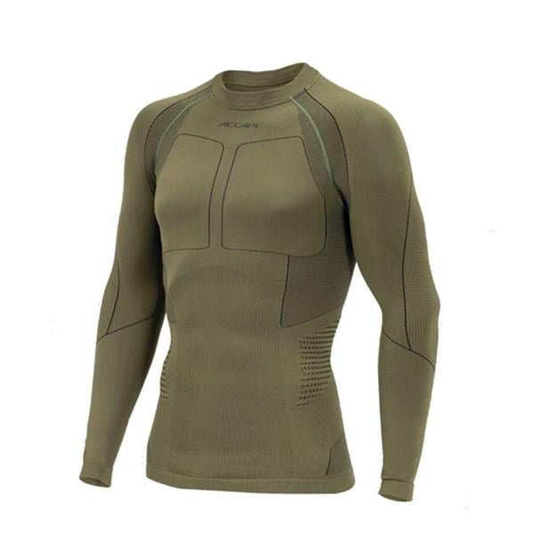 Термофутболка мужская с длинным рукавом Accapi Polar Bear Military M/L