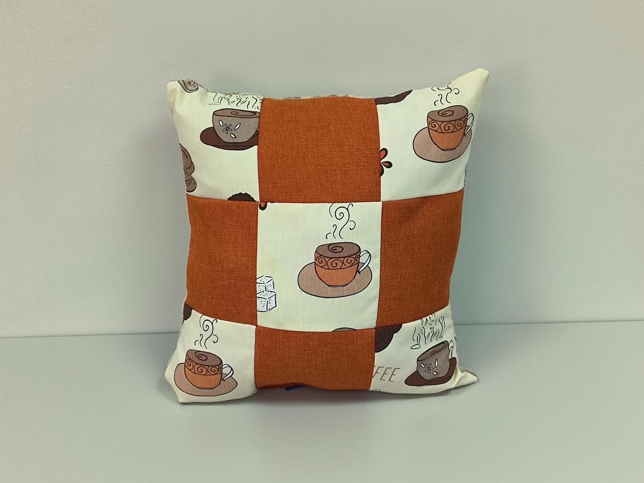 Декоративная подушка Чашка с кофе из рогожки 40x40 см (1950954194) Декоративная подушка Чашка с кофе из рогожки 40x40 см (1950954194)