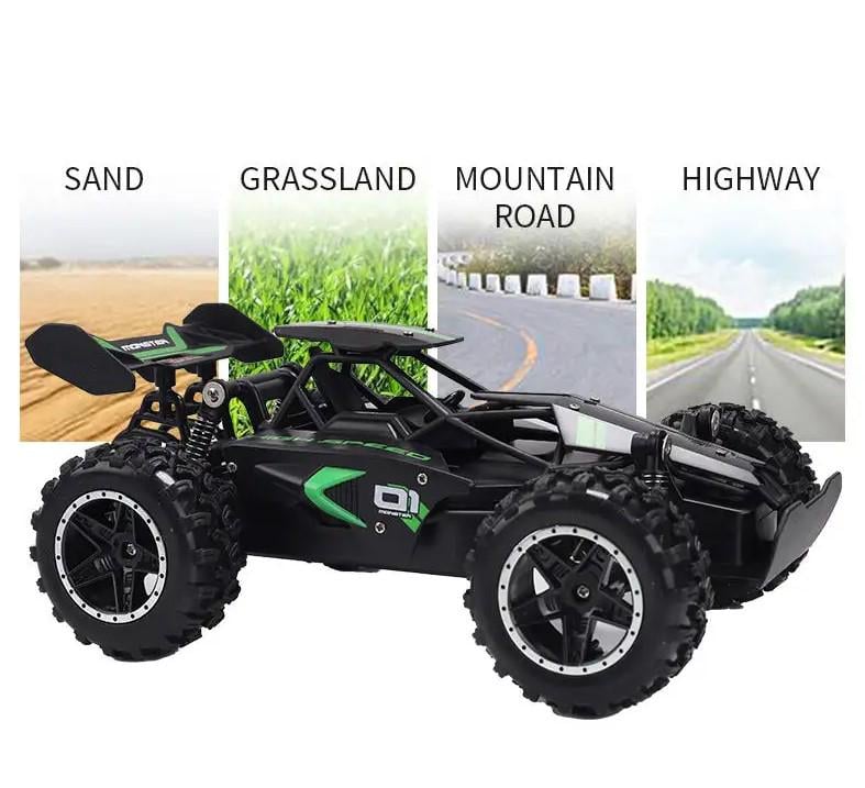 Машинка Баггі на радіокеруванні HotDeer Power Gale Pro 2wd Buggy Green (2WDB-Green) - фото 8