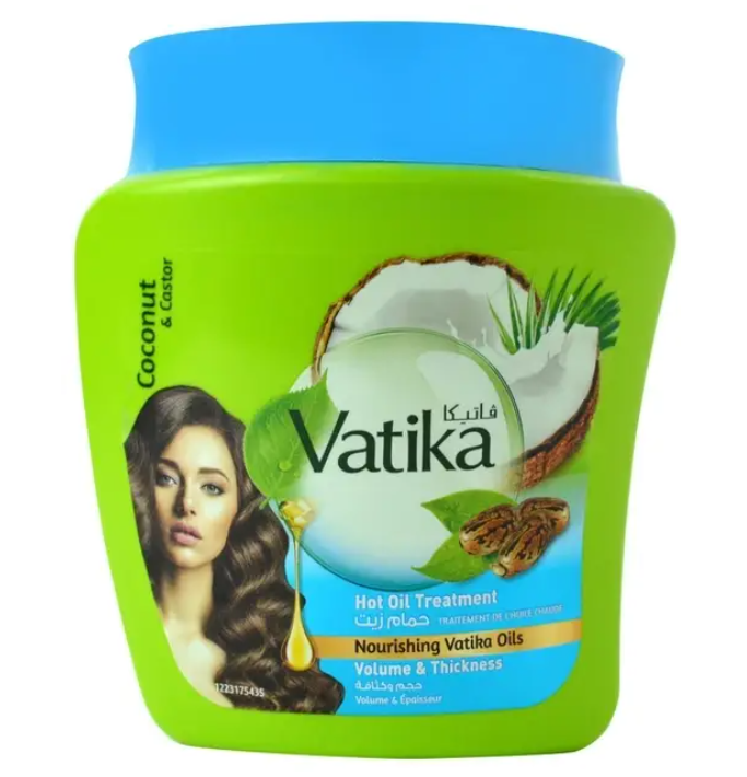 Маска для волос Dabur Vatika Объемные и густые 500 г (32123647)