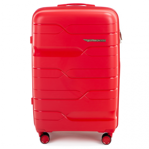 Чемодан пластиковый Wings PP08 большой Красный - фото 2