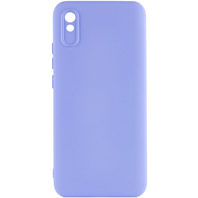 Протиударний чохол Silicone Cover Lakshmi Full Camera (AAA) для Xiaomi Redmi 9A Бузковий / Dasheen