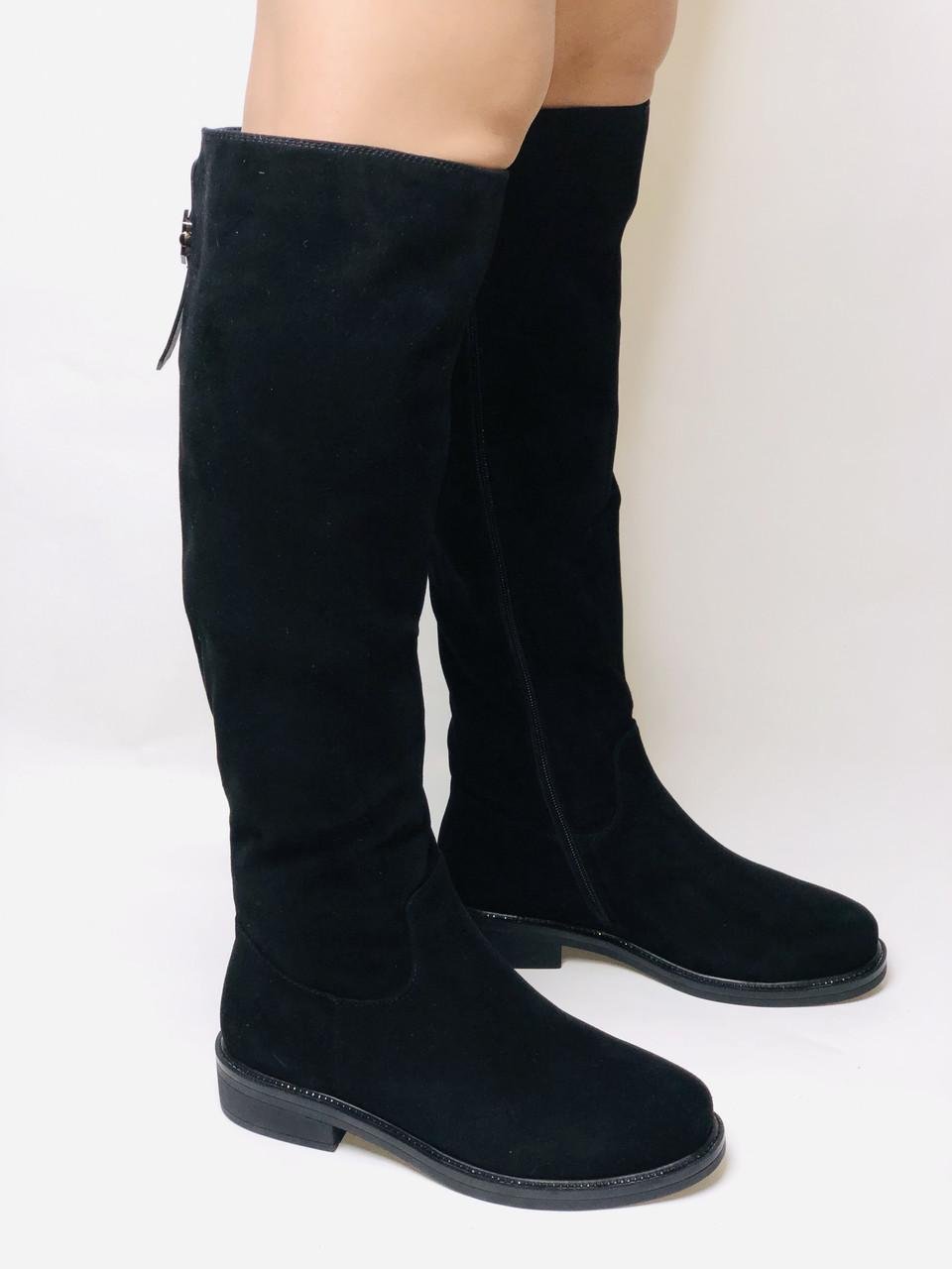 Ботфорти жіночі зимові Molka р. 38 24,0 см Чорний (2449) - фото 8 Ботфорти жіночі зимові Molka р. 38 24,0 см Чорний (2449) - фото 8