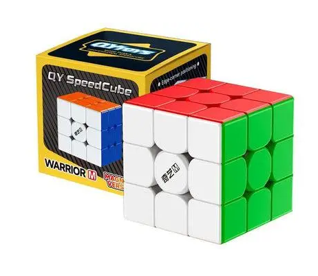 Магнітний кубик рубик QiYi MofangGe Warrior M QiYi 3х3 (QY3178)