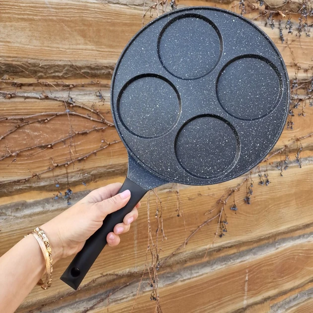 Сковорода млинна Edenberg 27 см 4х9,5 см (EB-7513) - фото 3