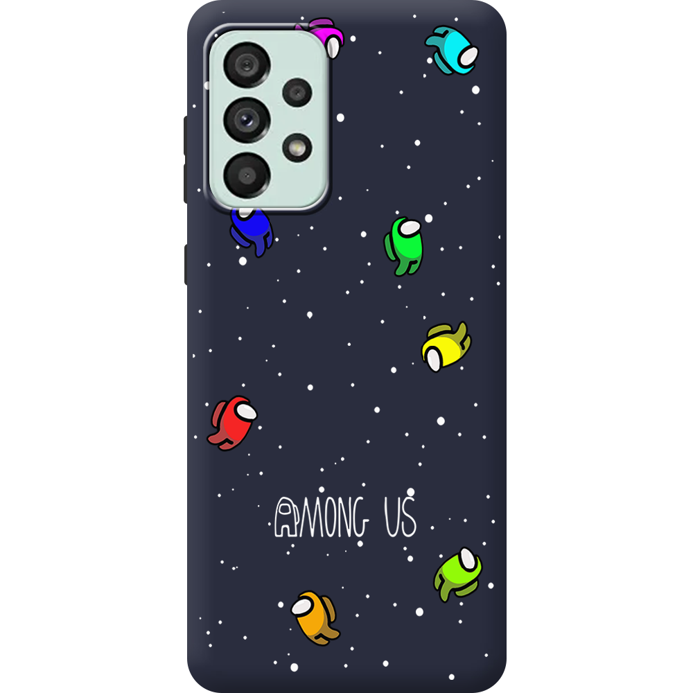 Чехол BoxFace Samsung Galaxy A33 5G (A336) Among Us Invisible Синий силикон (44140-bk76-44169)