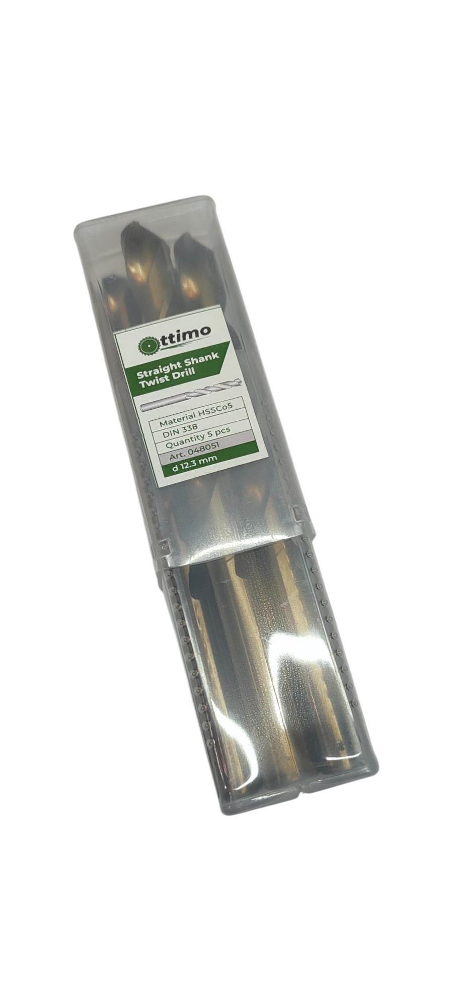 Сверло OTTIMO ц/х ф Р6М5К5 шлифованное А1 12,3 мм (048051) - фото 2 Сверло OTTIMO ц/х ф Р6М5К5 шлифованное А1 12,3 мм (048051) - фото 2