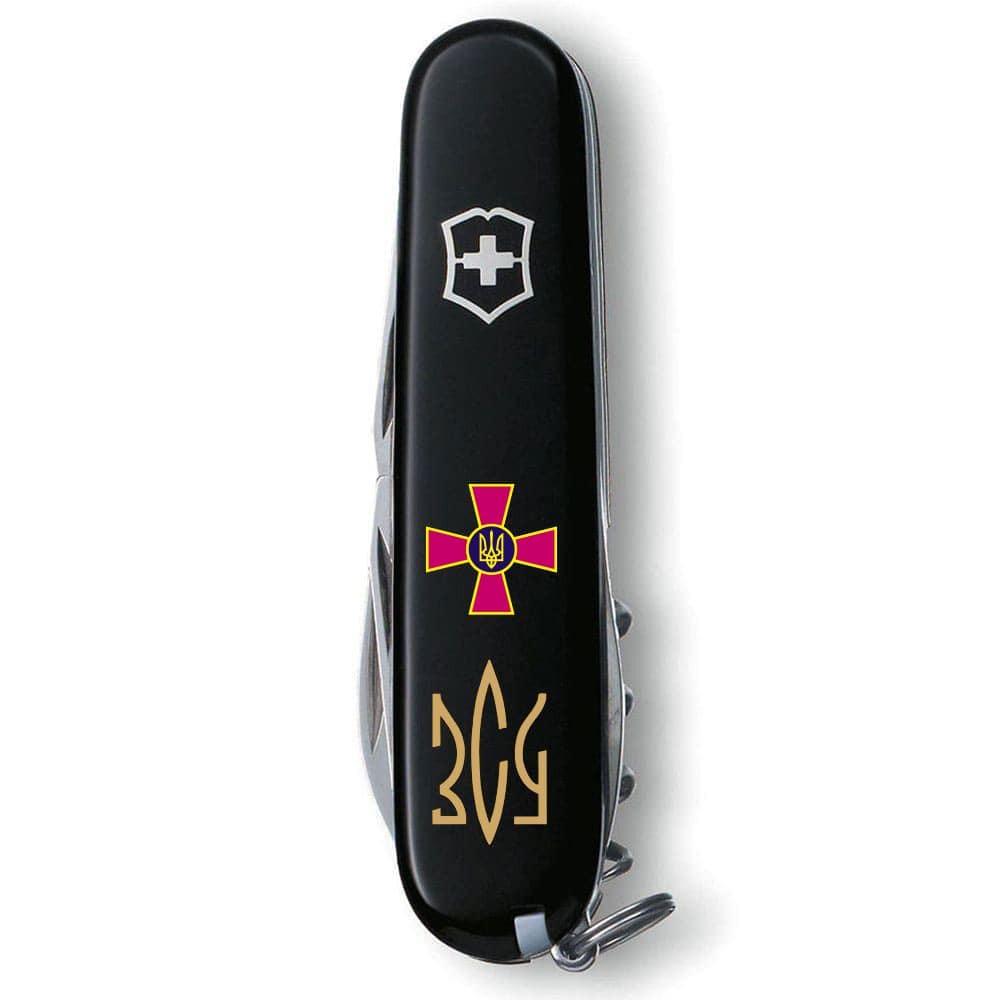 Мультитул Victorinox Spartan Ukraine 1.3603.3 эмблема и Трезубец ВСУ (58-79-Vx13603.3_W1015u)