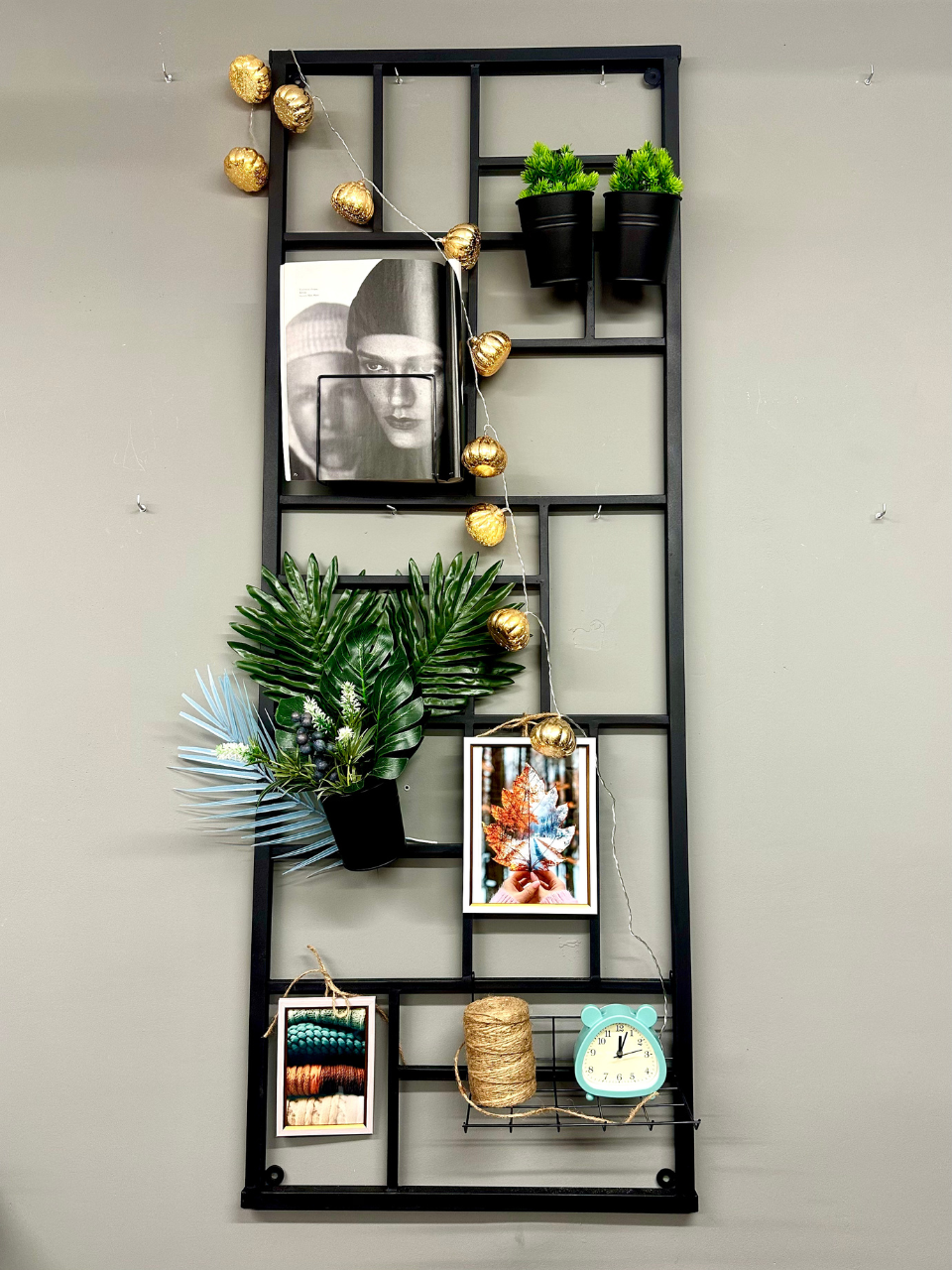 Панель декоративная для фото/кашпо/декора прямоугольная 150x55 см Черный (88359м)