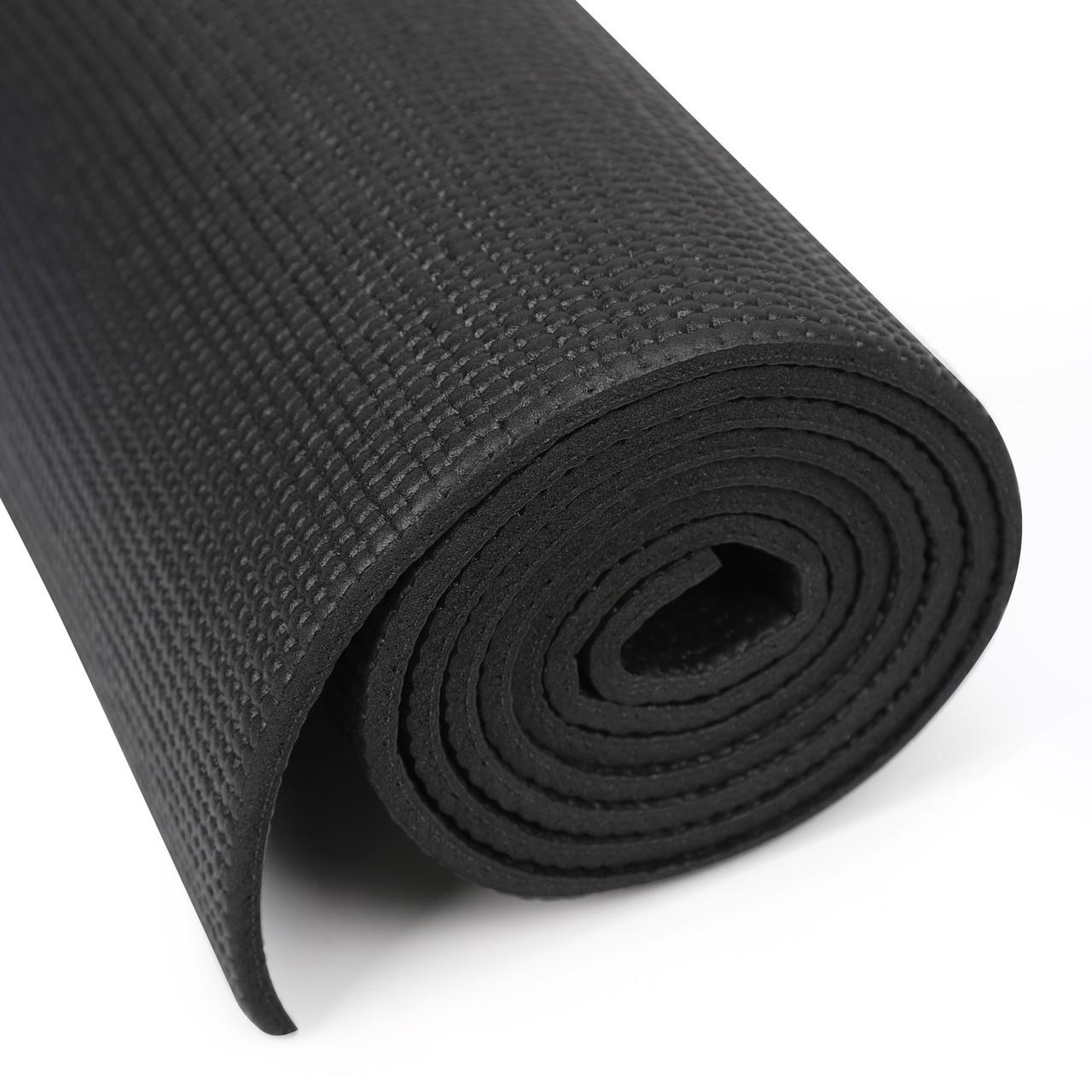 Коврик для фитнеса и йоги Gemini PVCY-6BK PVC Pro 1830х610х6 мм (2186115855) - фото 3 Коврик для фитнеса и йоги Gemini PVCY-6BK PVC Pro 1830х610х6 мм (2186115855) - фото 3