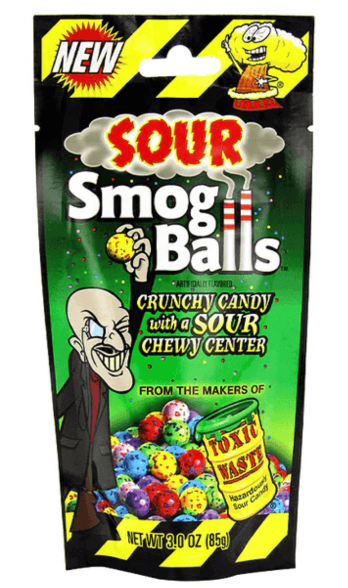 Конфеты кислые Toxic Waste Sour Smog Balls 85 г (2658583470) Конфеты кислые Toxic Waste Sour Smog Balls 85 г (2658583470)