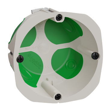 Коробка установча Schneider Electric Multifix Air одномісна для порожнистих стін 67х47 мм (28685010)