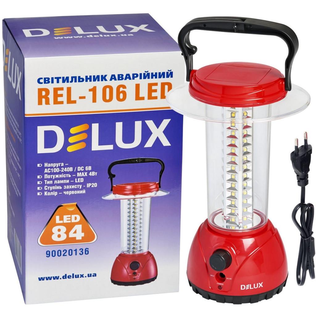 Фонарь Delux REL-106 84 LED 4W (90020136) - фото 4