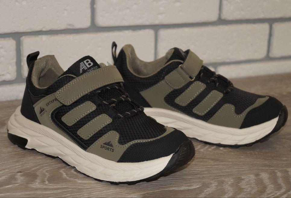 Кроссовки детские демисезонные Jong Golf 32 р. 20,5 см Хаки (31518-32) - фото 4