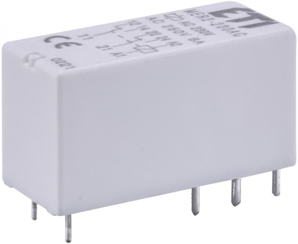 Реле промежуточное ETI MER2-230AC 8А 2к 230VV AC MER2 миниатюрное (2473034)