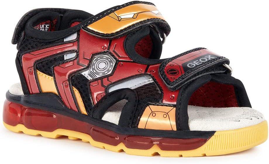 Босоножки с огоньками Geox J Android р. 35 Blue/Red (31981626)