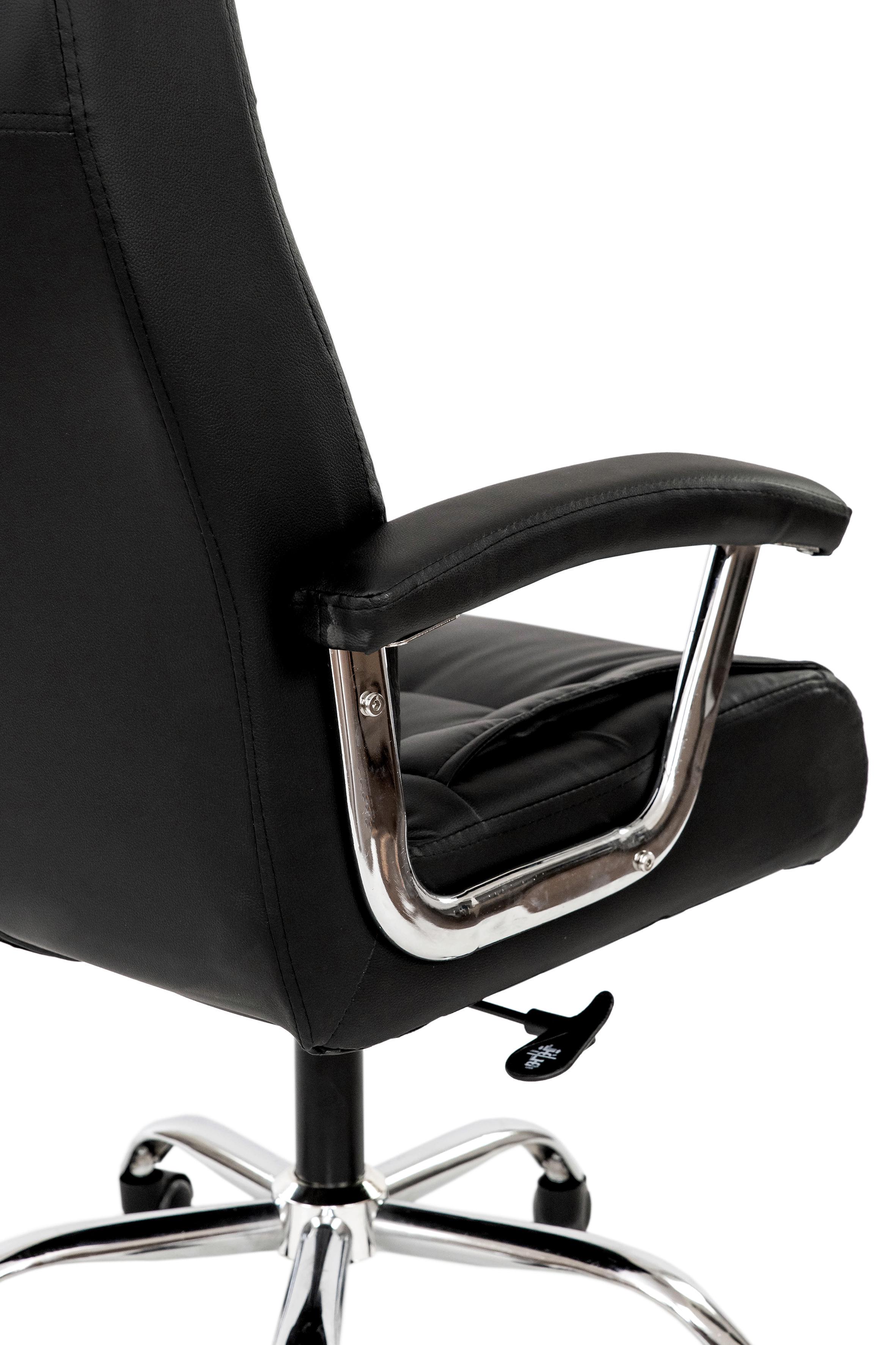 Офисное кресло Мікс Меблі Пиксель 510x1120x480 мм Черный (GAА0055906) - фото 9