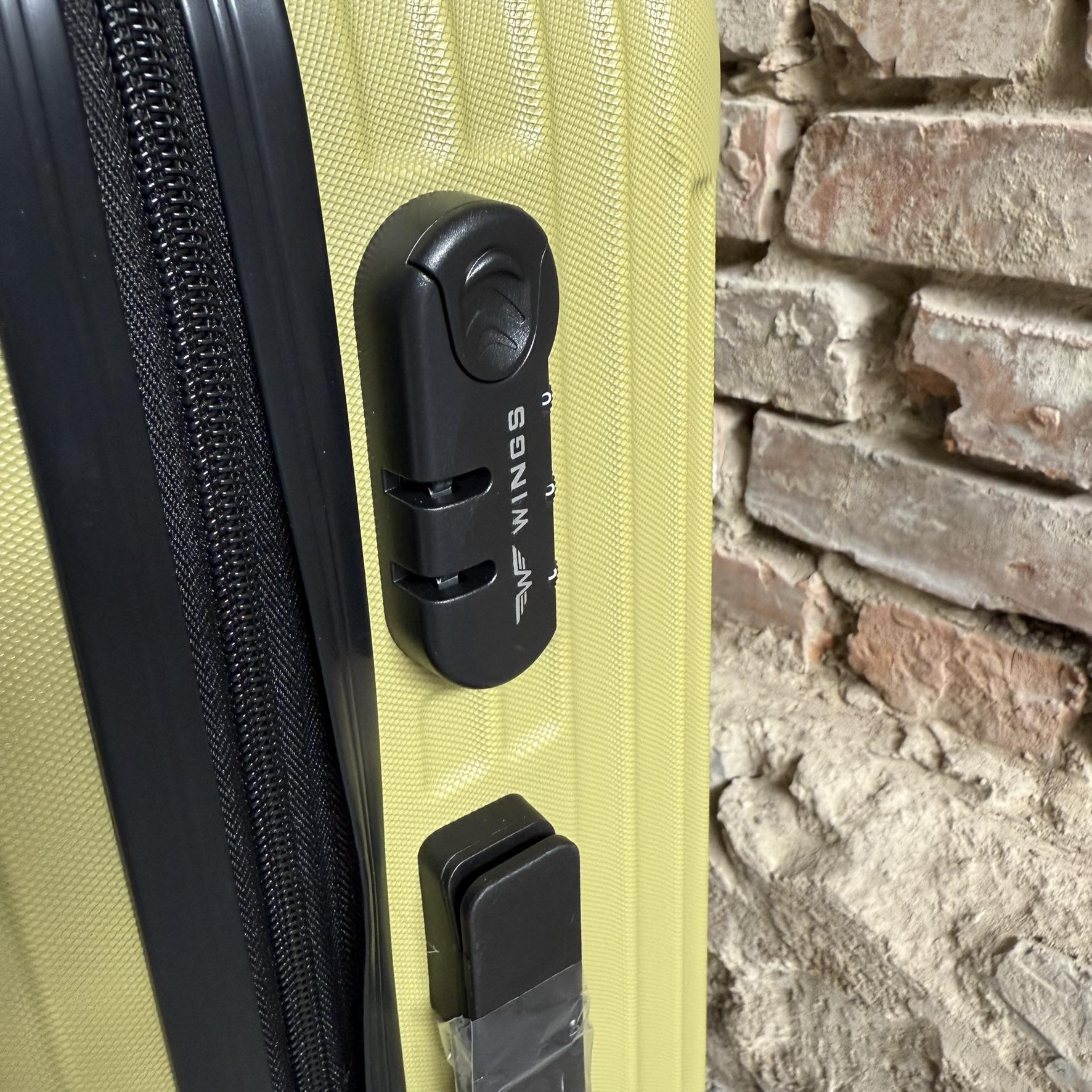 Валіза Wings Egret дорожня M Оливковий (26557300) - фото 5 Валіза Wings Egret дорожня M Оливковий (26557300) - фото 5