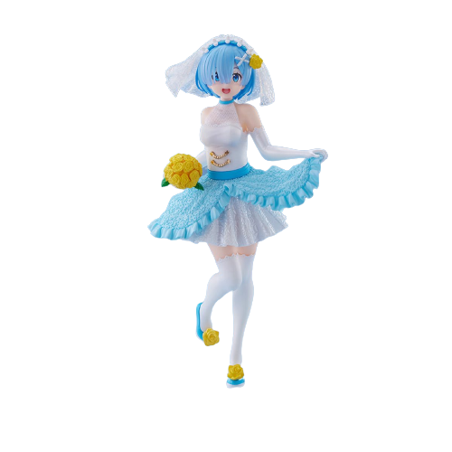 Фигурка для геймеров Taito Re Zero Rem Wedding Ver. 20 см (T RZ RW)