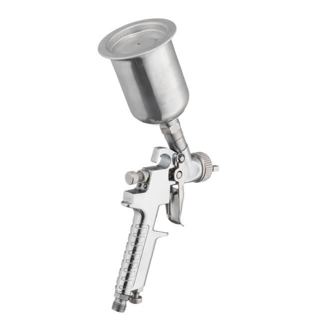 Краскопульт пневматический Intertool PT-0306 HP MINI форсунка 0,5 мм верхний металлический бачок 125 мл 5 бар (1649645997) - фото 6 Краскопульт пневматический Intertool PT-0306 HP MINI форсунка 0,5 мм верхний металлический бачок 125 мл 5 бар (1649645997) - фото 6