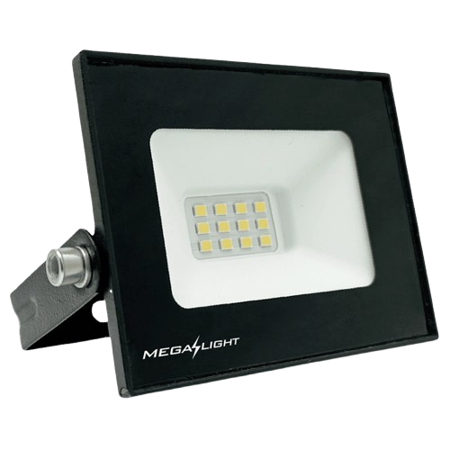Прожектор светодиодный 10 Вт IP65 800Lm 6500К Черный (29079558)