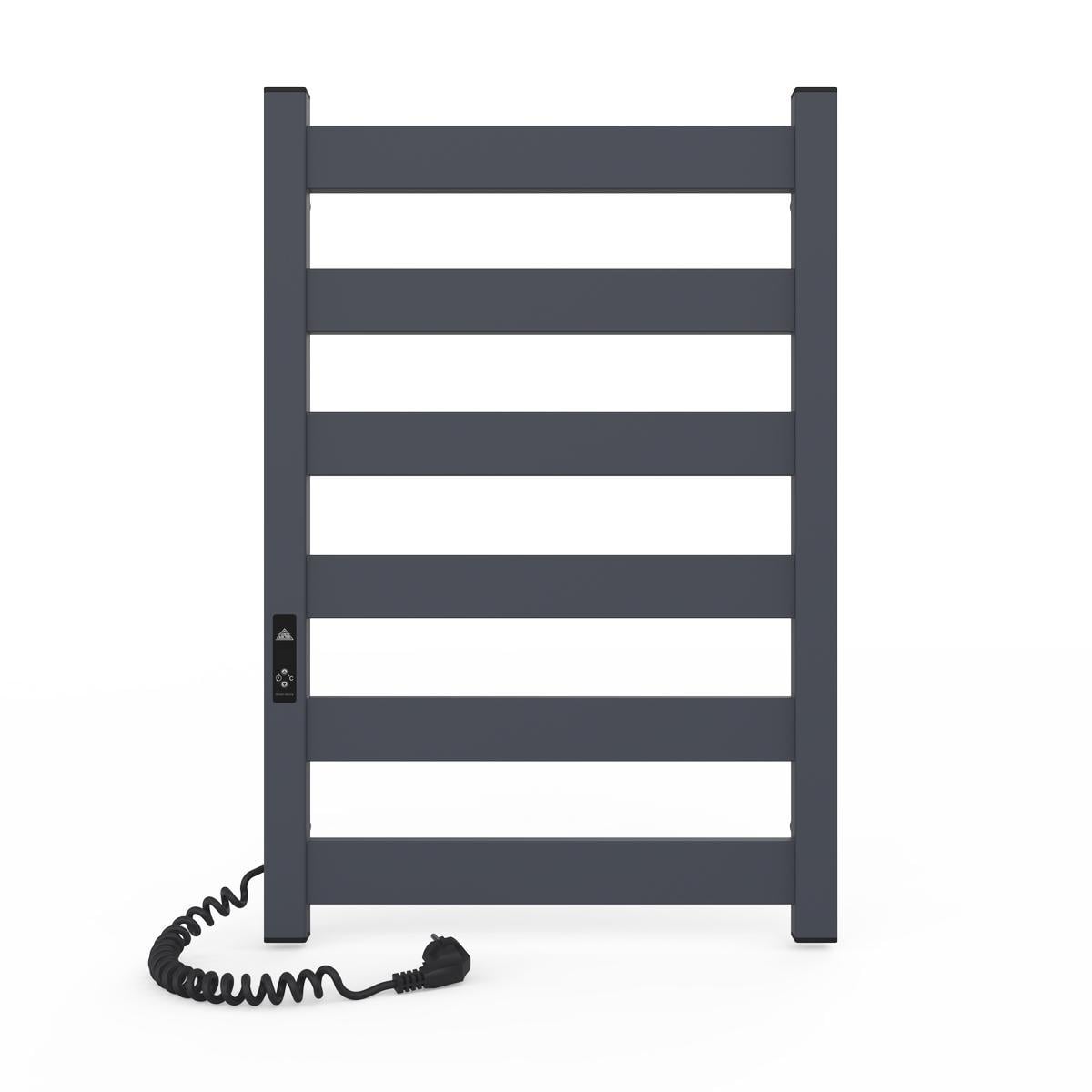 Полотенцесушитель электрический Laris Бонд ЧФГМ6 800х500 мм вертикальный Черный (AKV-73207765) Полотенцесушитель электрический Laris Бонд ЧФГМ6 800х500 мм вертикальный Черный (AKV-73207765)