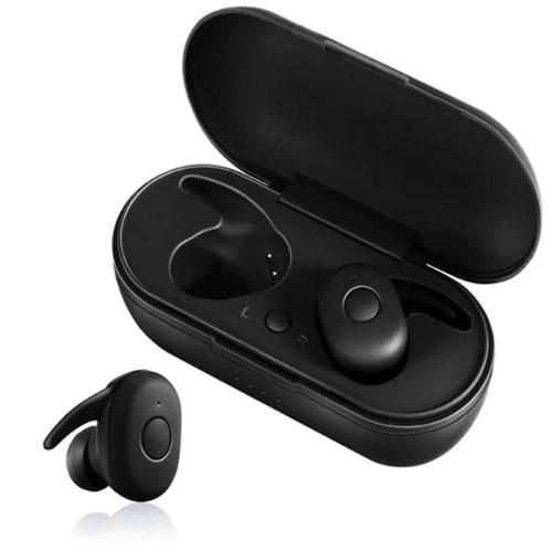 Беспроводные наушники DT1 TWS Bluetooth с кейсом Black