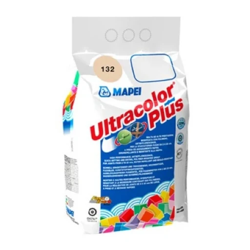 Фуга для швов Mapei Ultracolor Plus 132 2 кг Бежевый (000025779)