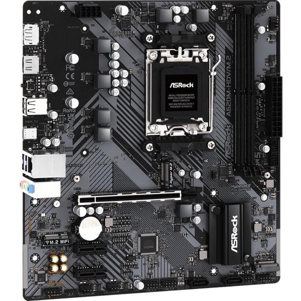 Материнська плата ASRock A620M-HDV/M.2 (12333885) - фото 2