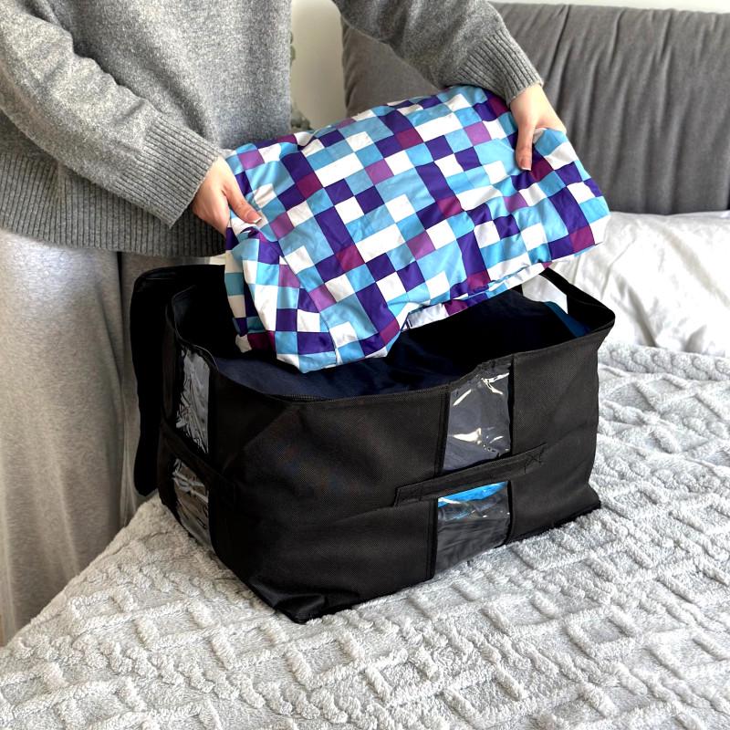 Сумка для хранения вещей XL Черный (Hs-XL-bl) - фото 2