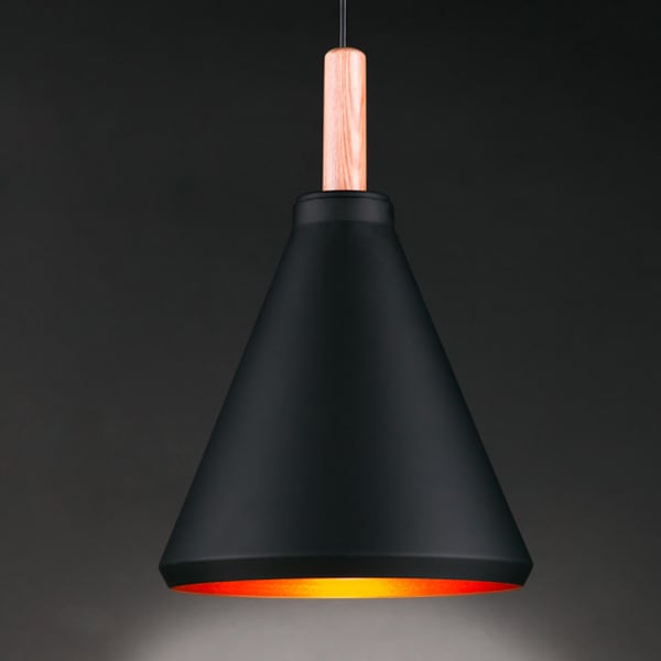 Светильник конусной формы Flora Черный (OU115)