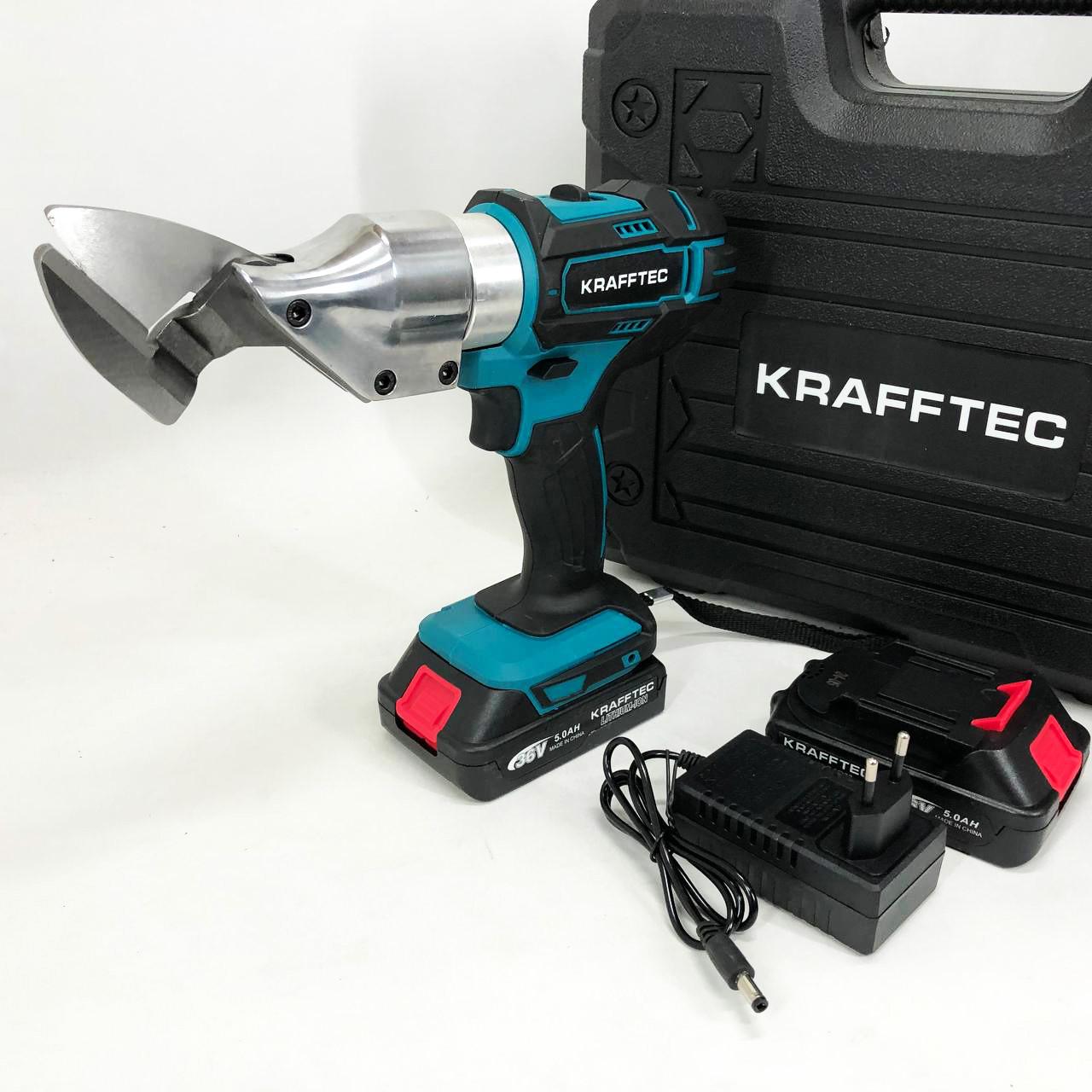 Ножницы для металла Krafftec DJS130R 2 акб аккумуляторные в кейсе 36V/5AP - фото 9 Ножницы для металла Krafftec DJS130R 2 акб аккумуляторные в кейсе 36V/5AP - фото 9