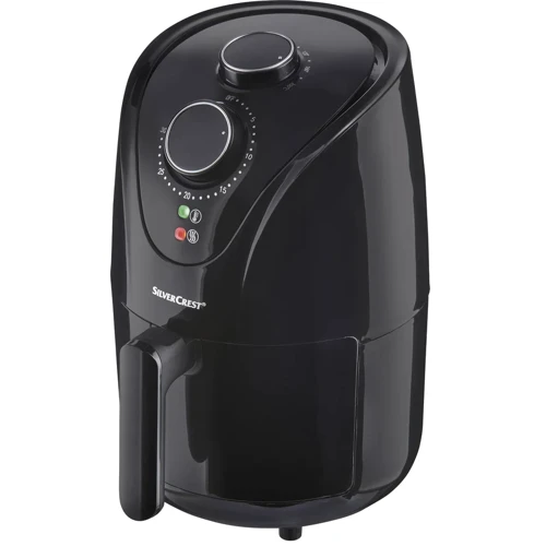 Аэрофритюрница/аэрогриль/мультипечь безмасляная Silver Crest SHF 1000 B1 1000 Вт 1,6 л