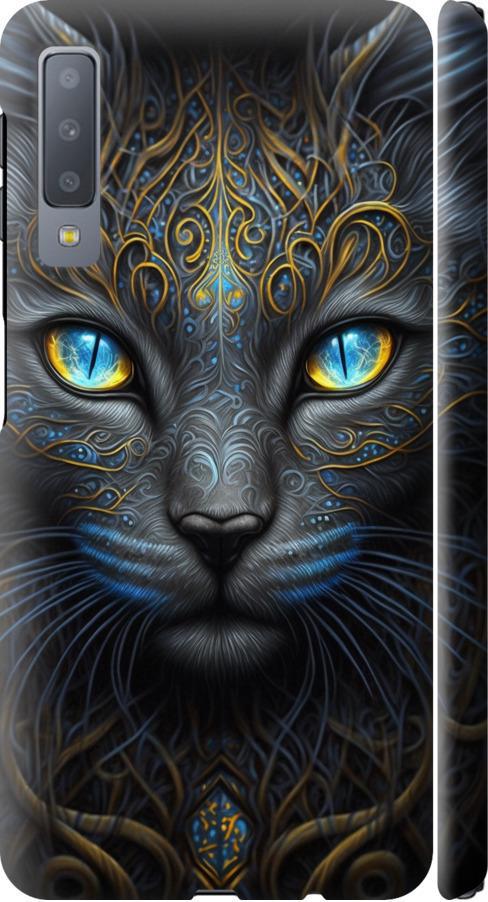 Чехол на Samsung Galaxy A7 (2018) A750F Кошка (5548m-1582-42517)