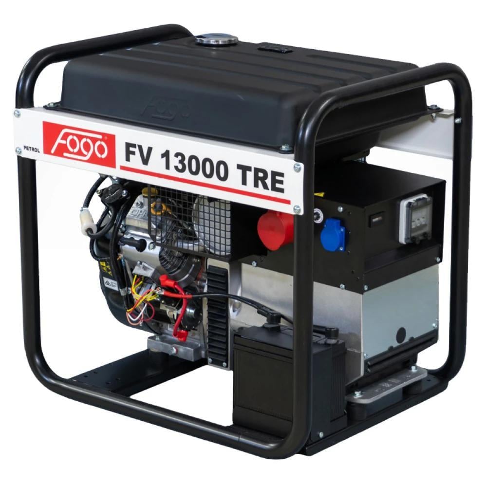Генератор электроэнергии бензиновый Fogo FV 13000 TRE 7/10 кВт 230/400 В AVR 4,5 л/ч 128 кг (34160) Генератор электроэнергии бензиновый Fogo FV 13000 TRE 7/10 кВт 230/400 В AVR 4,5 л/ч 128 кг (34160)