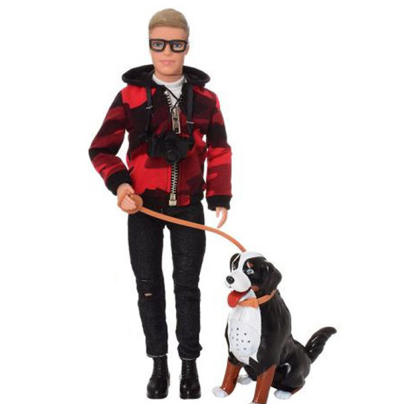 Кукла Defa Lucy 8429 B Кен с собачкой и аксессуарами 30 см (8429B)