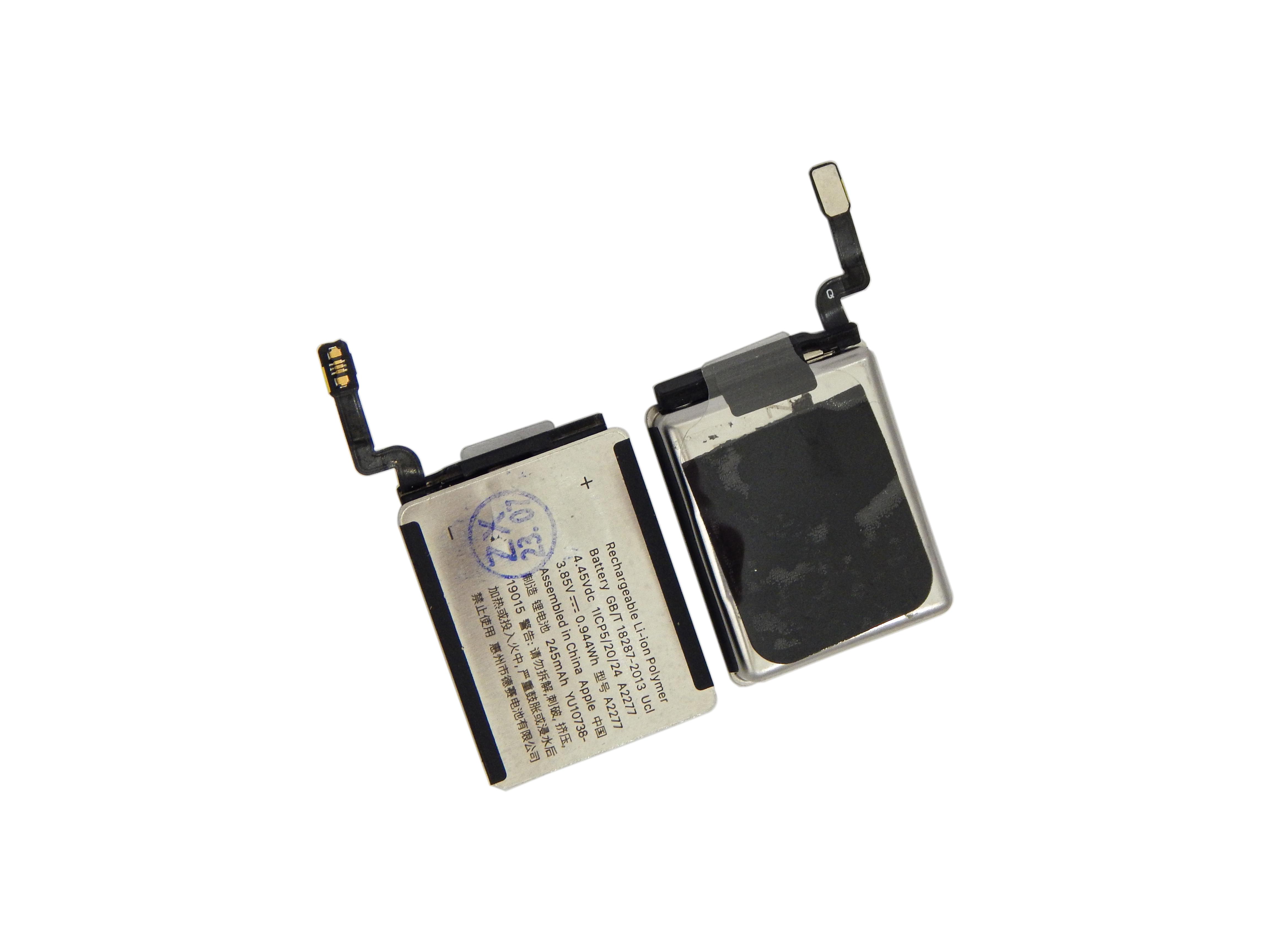 Акумулятор для Apple Watch Series 5/SE/SE GPS 40 мм A2092/A2277/A2351 245 mAh (11778729) - фото 2 Акумулятор для Apple Watch Series 5/SE/SE GPS 40 мм A2092/A2277/A2351 245 mAh (11778729) - фото 2