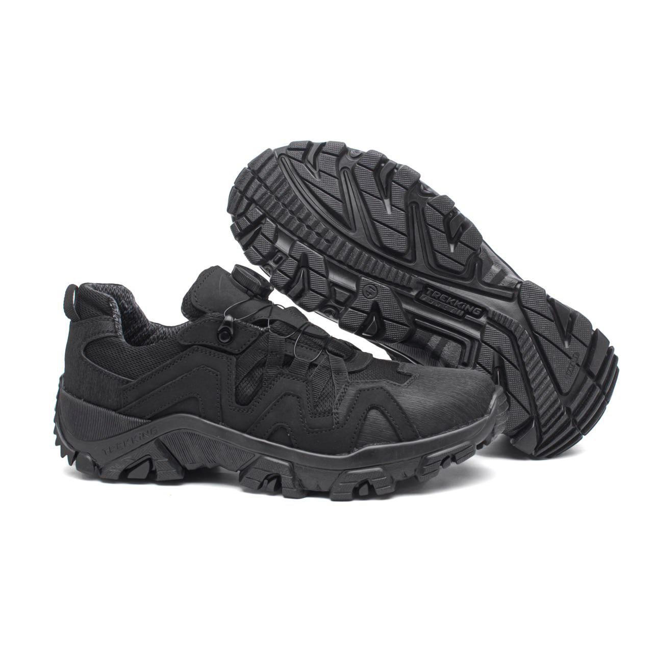 Кроссовки мужские демисезонные кожаные с автошнуровкой р. 43 Черный - фото 2 Кроссовки мужские демисезонные кожаные с автошнуровкой р. 43 Черный - фото 2