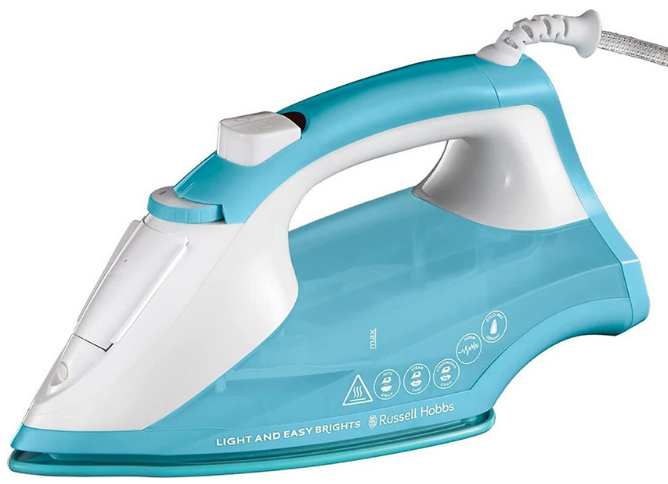 Утюг с подачей пара Russell Hobbs 26482-56 Light & Easy Brights Aqua Iron (6840574)