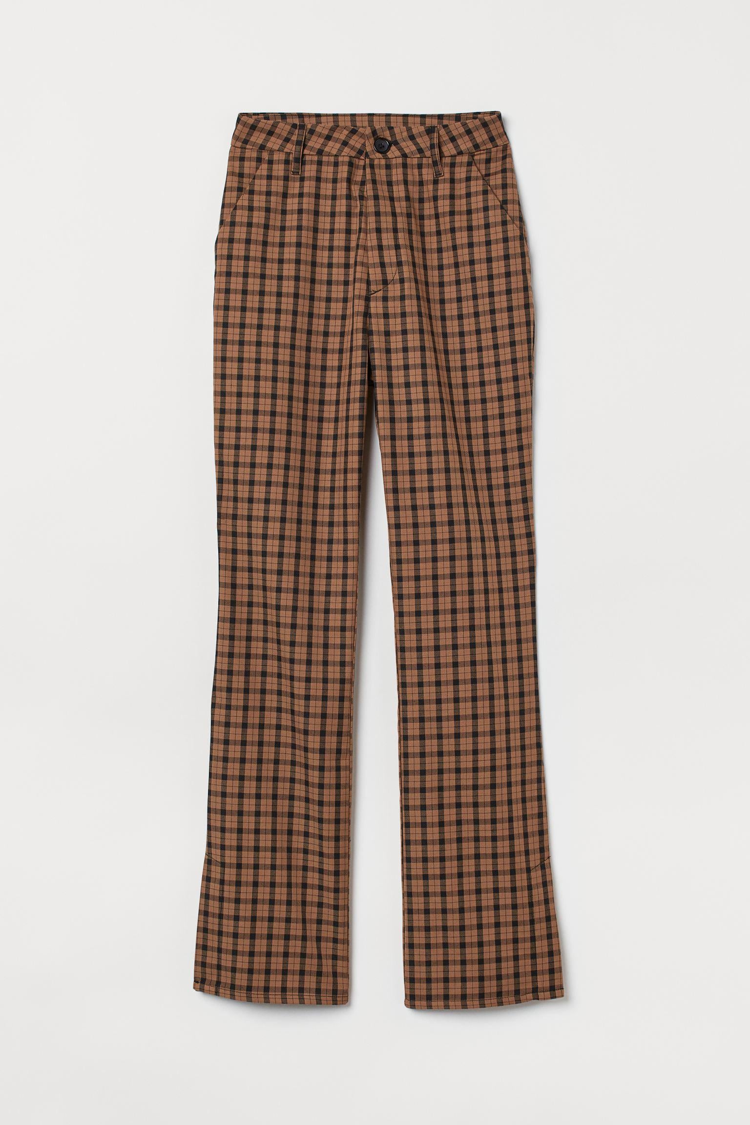 Штани H&M р. 36 Коричнево-чорний (S1007995975)