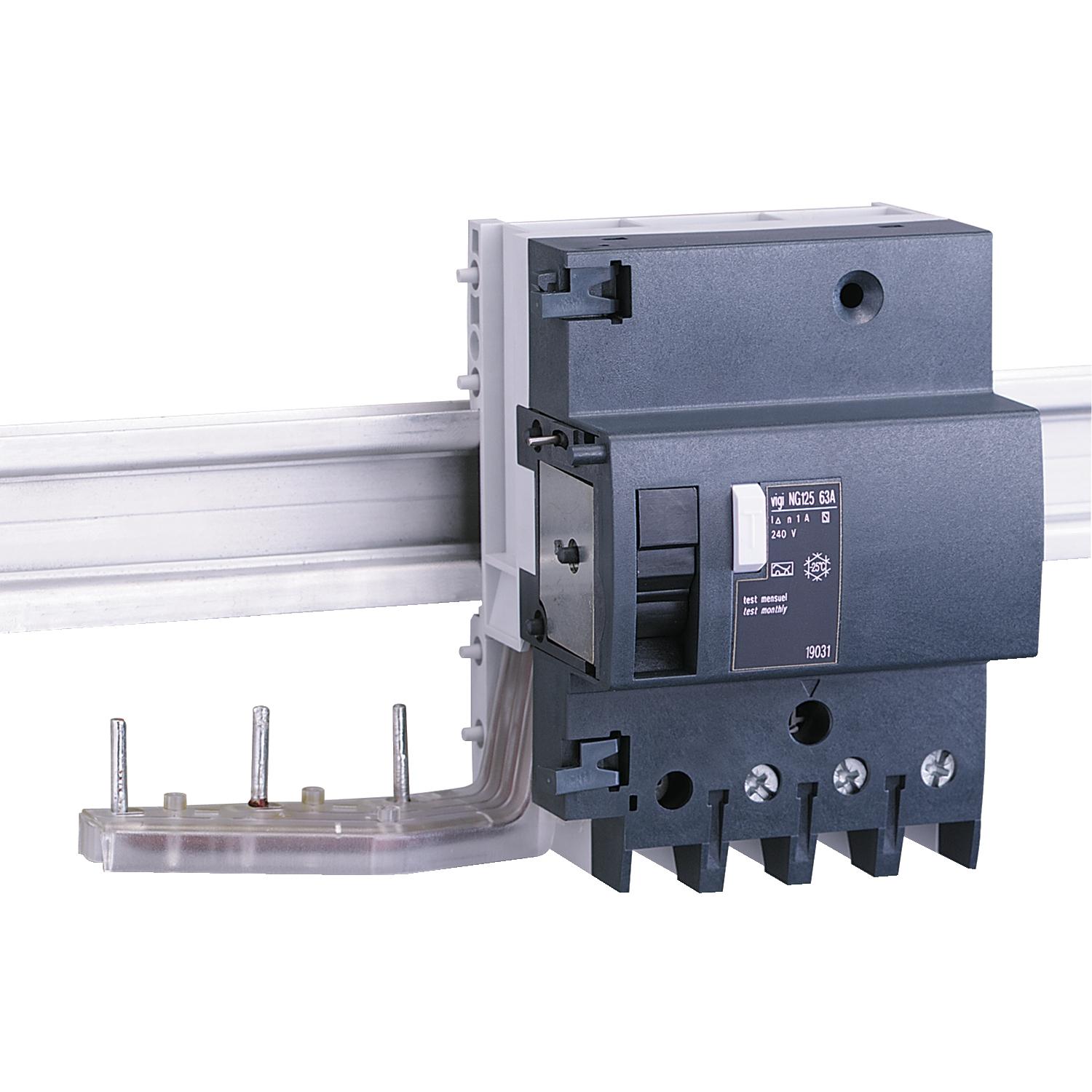 Блок дифференциальной защиты Schneider Electric NG125 3P 63A 30 мА тип А (19002)