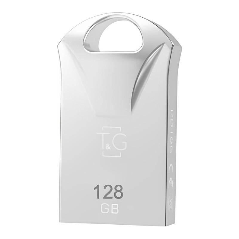 Флеш-драйв USB 3,0 Flash Drive T&amp;G 106 Metal Series 128GB Срібний (00000069313_2)