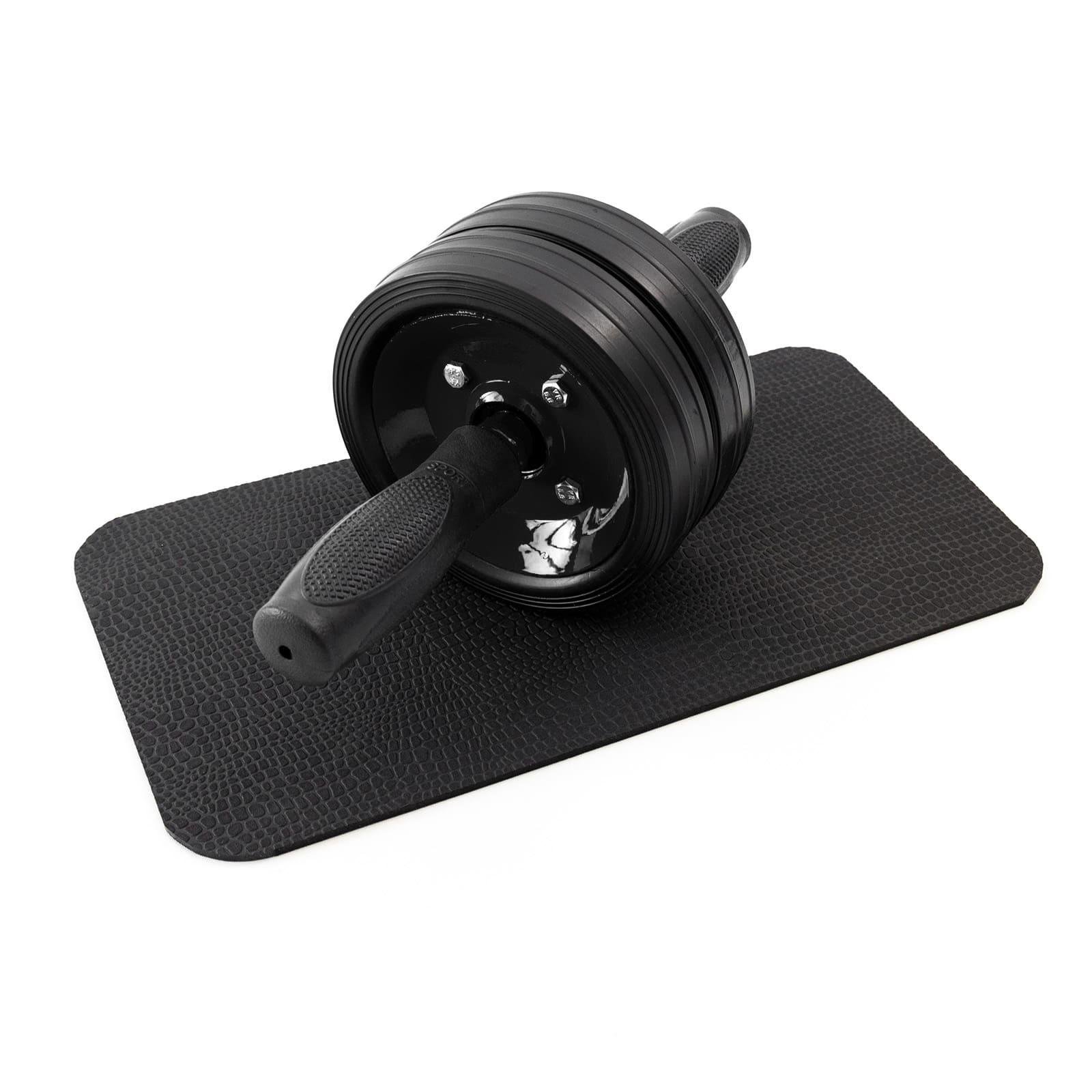 Колесо для пресса OSPORT Pro+ металлическое двойное Черный (OF-0092)