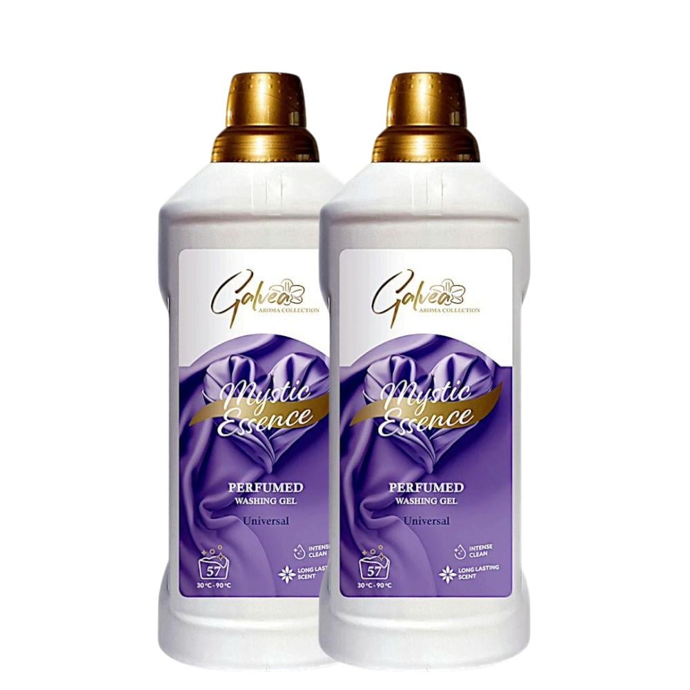 Набір Парфумованого преміум гелю універсального для прання Galvea Mystic Essence UNIVERSAL по 55 прань 2 л по 2 шт. (304375-2)