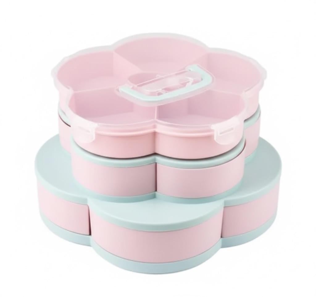 Органайзер для сладостей 3 яруса с подставкой для телефона